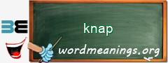 WordMeaning blackboard for knap